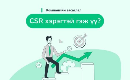 БИЗНЕСИЙН НИЙГМИЙН ХАРИУЦЛАГА ЯАГААД ХЭРЭГТЭЙ ВЭ?