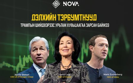 ДЭЛХИЙН ТЭРБУМТНУУД ТРАМПЫН ШИЙДВЭРЭЭС УРЬТАЖ ХУВЬЦААГАА ЗАРСАН БАЙЖЭЭ