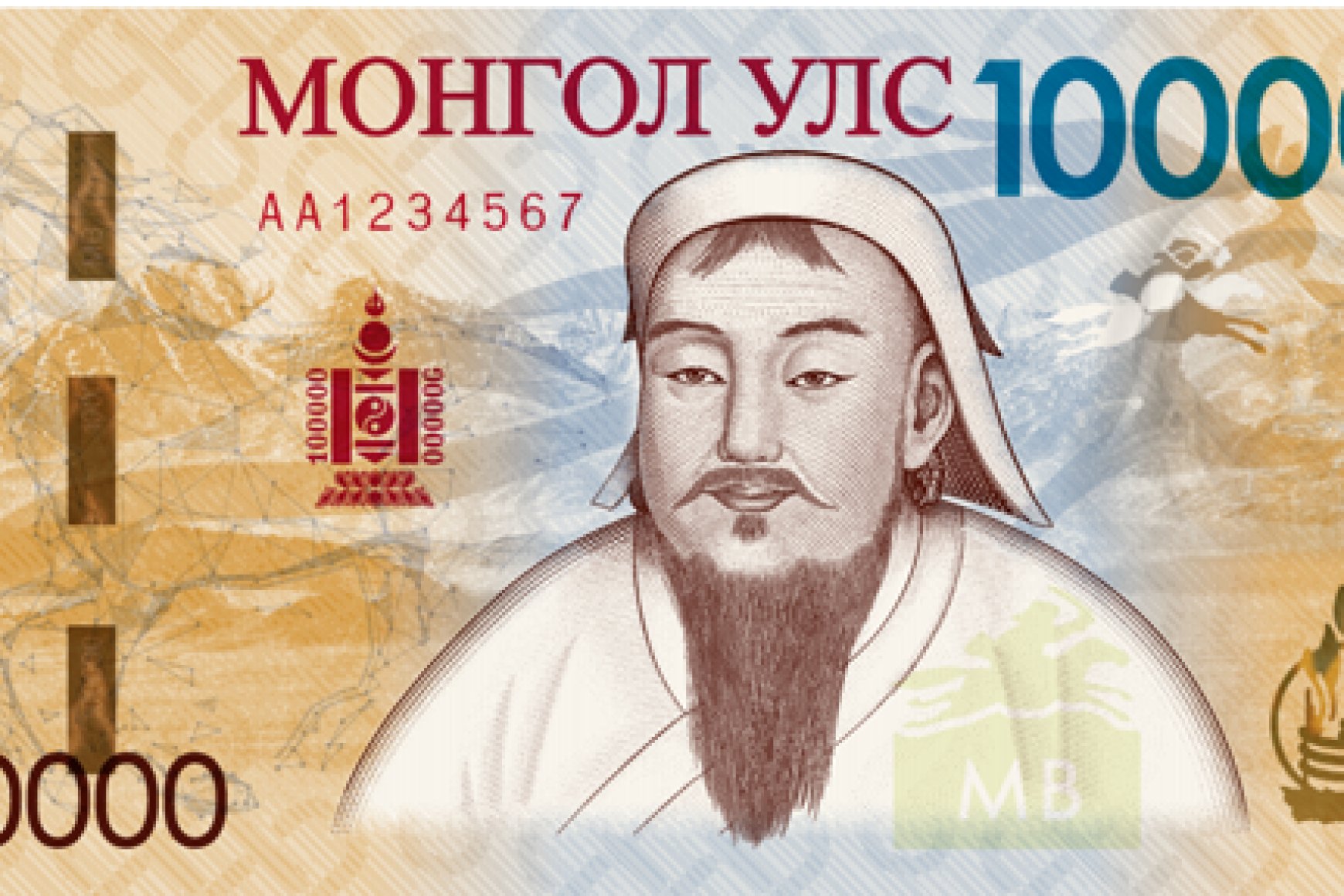 Гүйлгээнд хүчин төгөлдөр бус дурсгалын 100,000 төгрөгийн дэвсгэрт гаргалаа